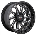 20" RDR 53 Offroad Wheel 🔥 20X10 -18 5X127+5X139.7 🔥87.1 Black Machined Rim ✅🔻